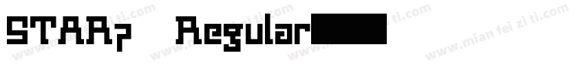 STAR7 Regular字体转换